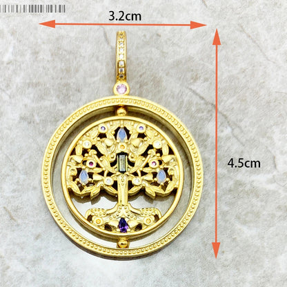 Magisches Amulett –  Lebensbaum | Schutzsymbol Anhänger