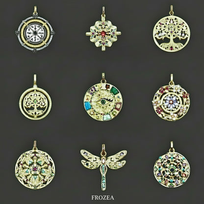 Magisches Amulett –  Lebensbaum | Schutzsymbol Anhänger