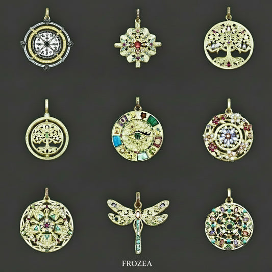 Magisches Amulett –  Lebensbaum | Schutzsymbol Anhänger