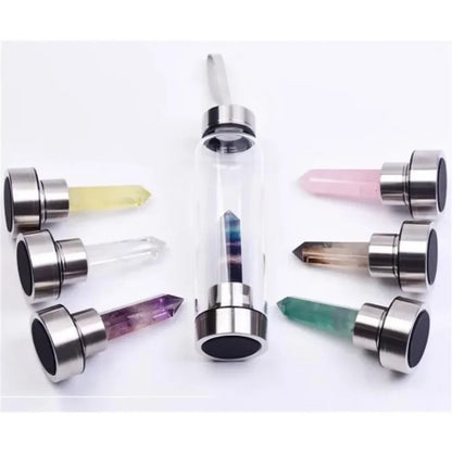 Luxus Kristall Wasserflasche 700ml ✨
Für Energie, Harmonie & Hydration