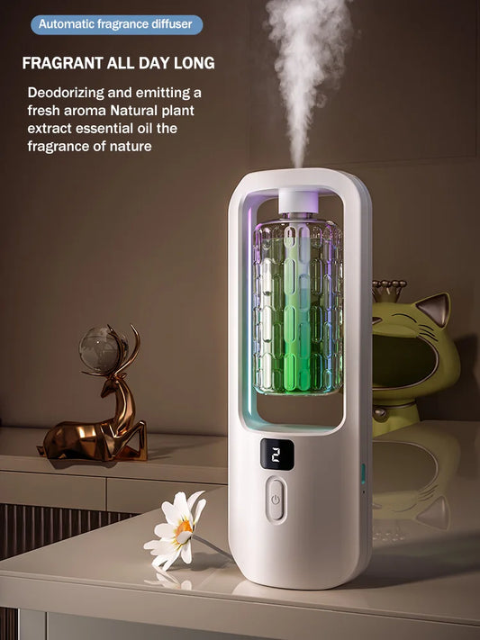 Automatischer Aromatherapie-Diffuser – Duftzerstäuber mit ätherischen Ölen für Zuhause & Büro